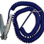 Coil Cable with K78160A Aluminum Grounding Clamp
