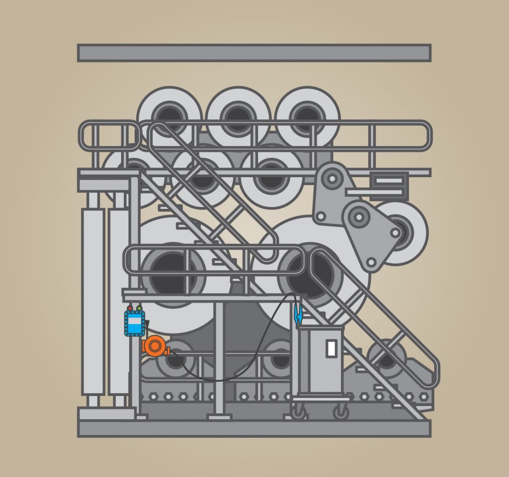 (STS) Special Technical Services Paper Manufacturing Graphic
