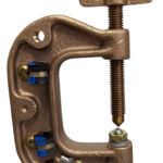 Bronze C-Clamp with Isolated Point