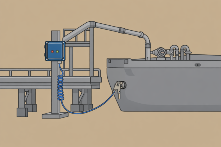 Marine Grounding Systems for Barge and Ship Operations