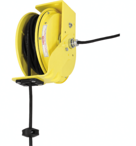 Standard duty retracting reel for STS 300 Static Grounding System